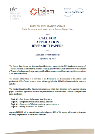 Call for Application - Thélem Assurances