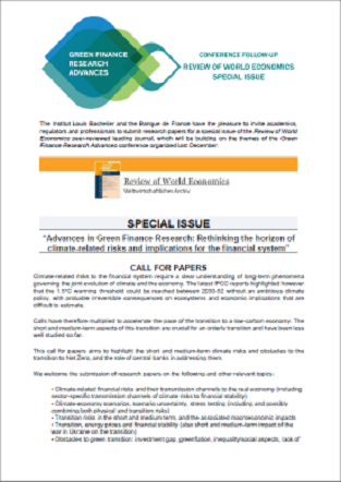 Review of World Economics: Special issue and call for papers GFRA